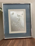 Manifestations Gold Butterfly Framed Wall Art Optical Illusionary Authentic