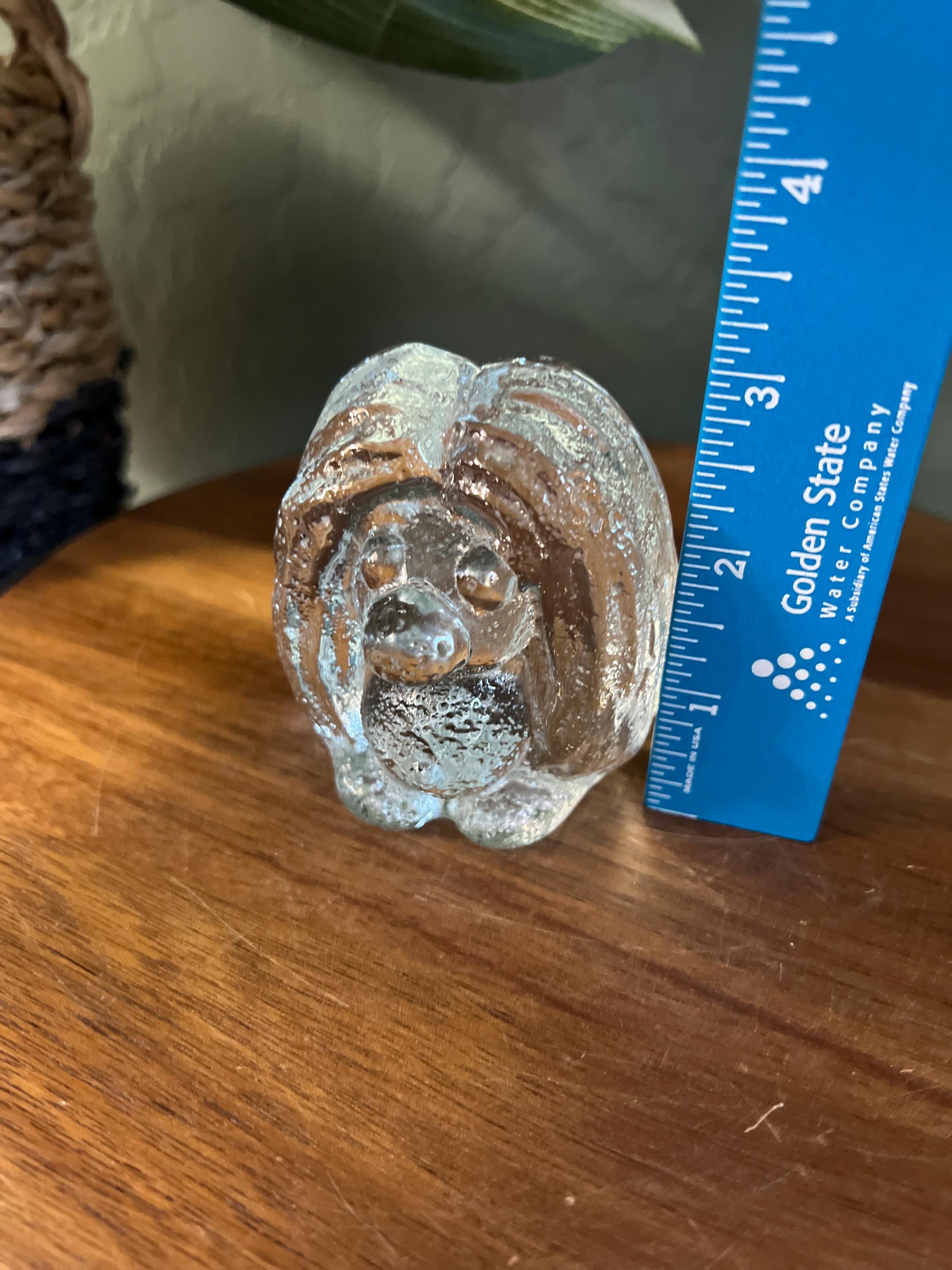 Swedish Troll Glass Figure Fairy Nordic Folk Art