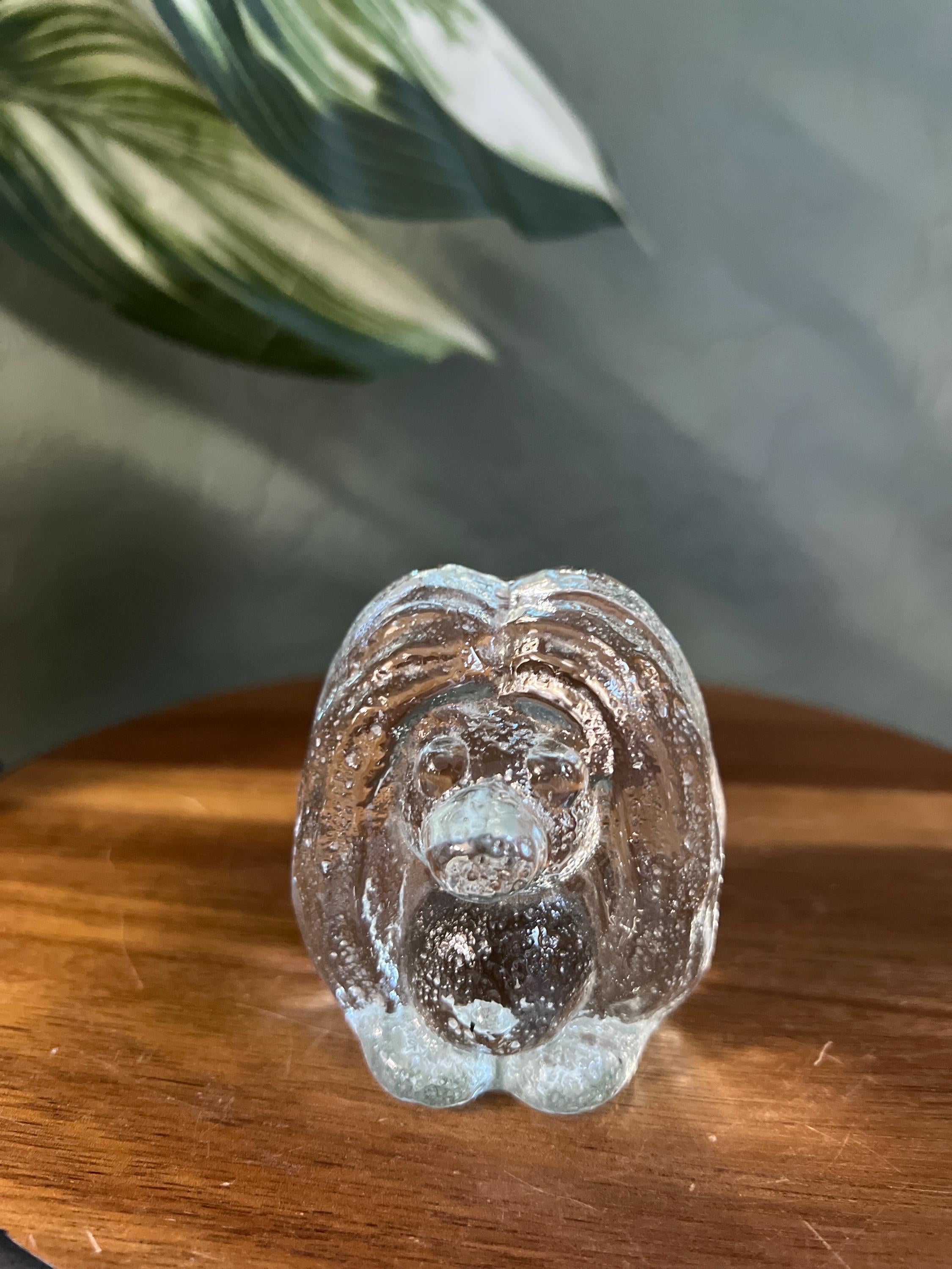 Swedish Troll Glass Figure Fairy Nordic Folk Art