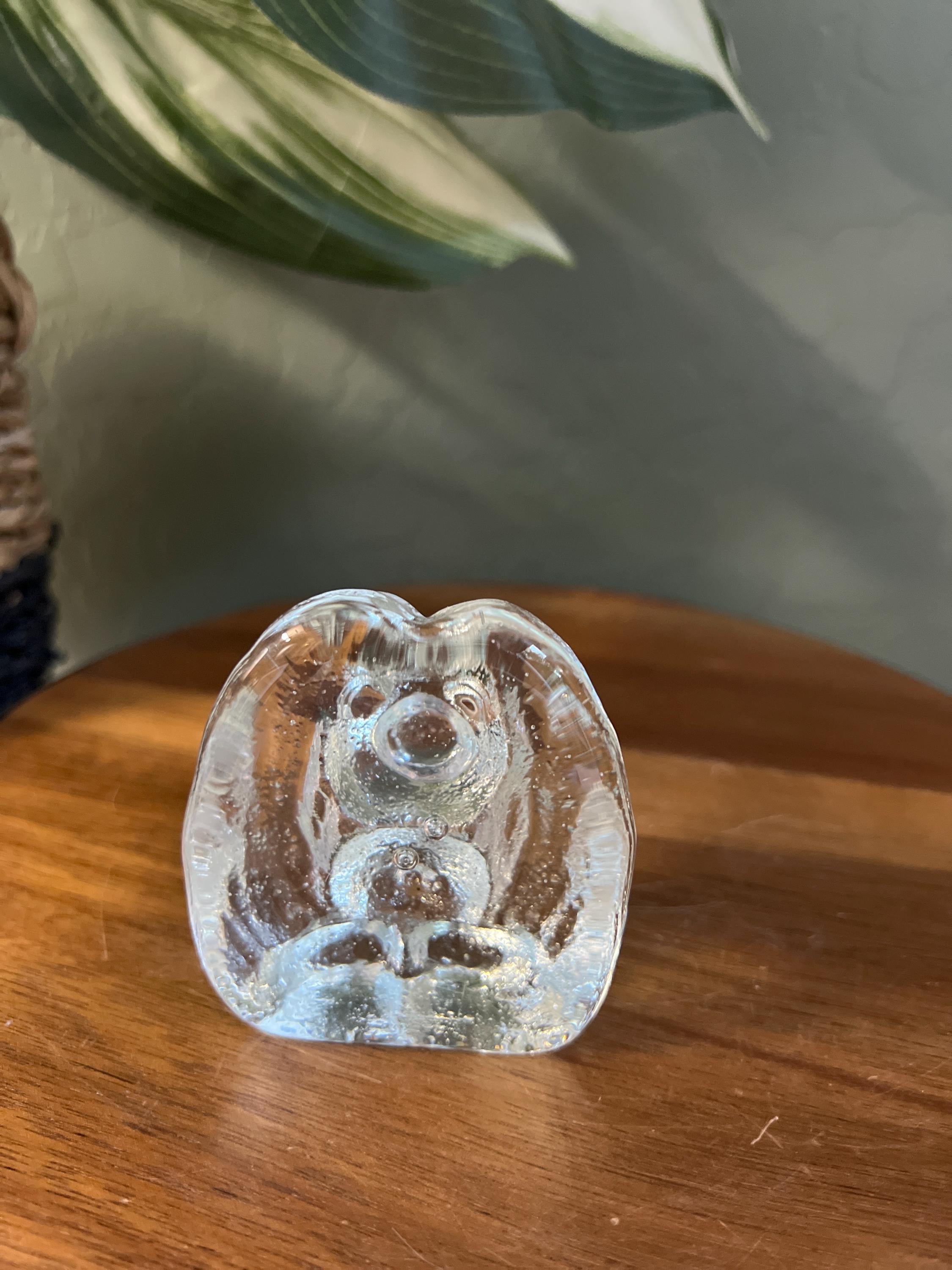 Swedish Troll Glass Figure Fairy Nordic Folk Art