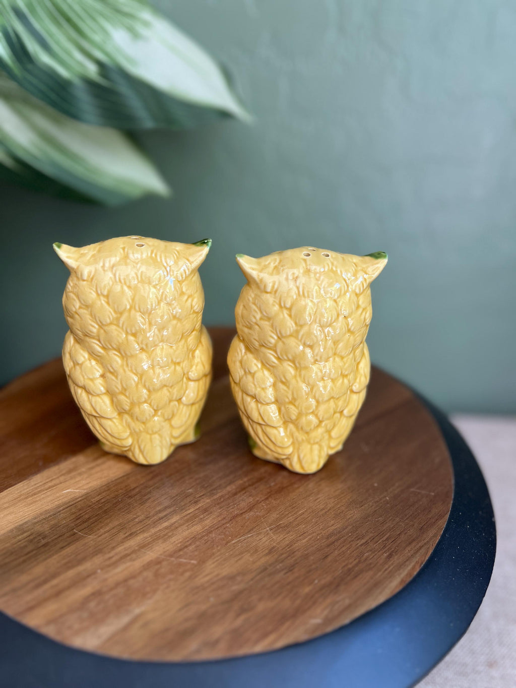 Owl Salt and Pepper Shakers Japan