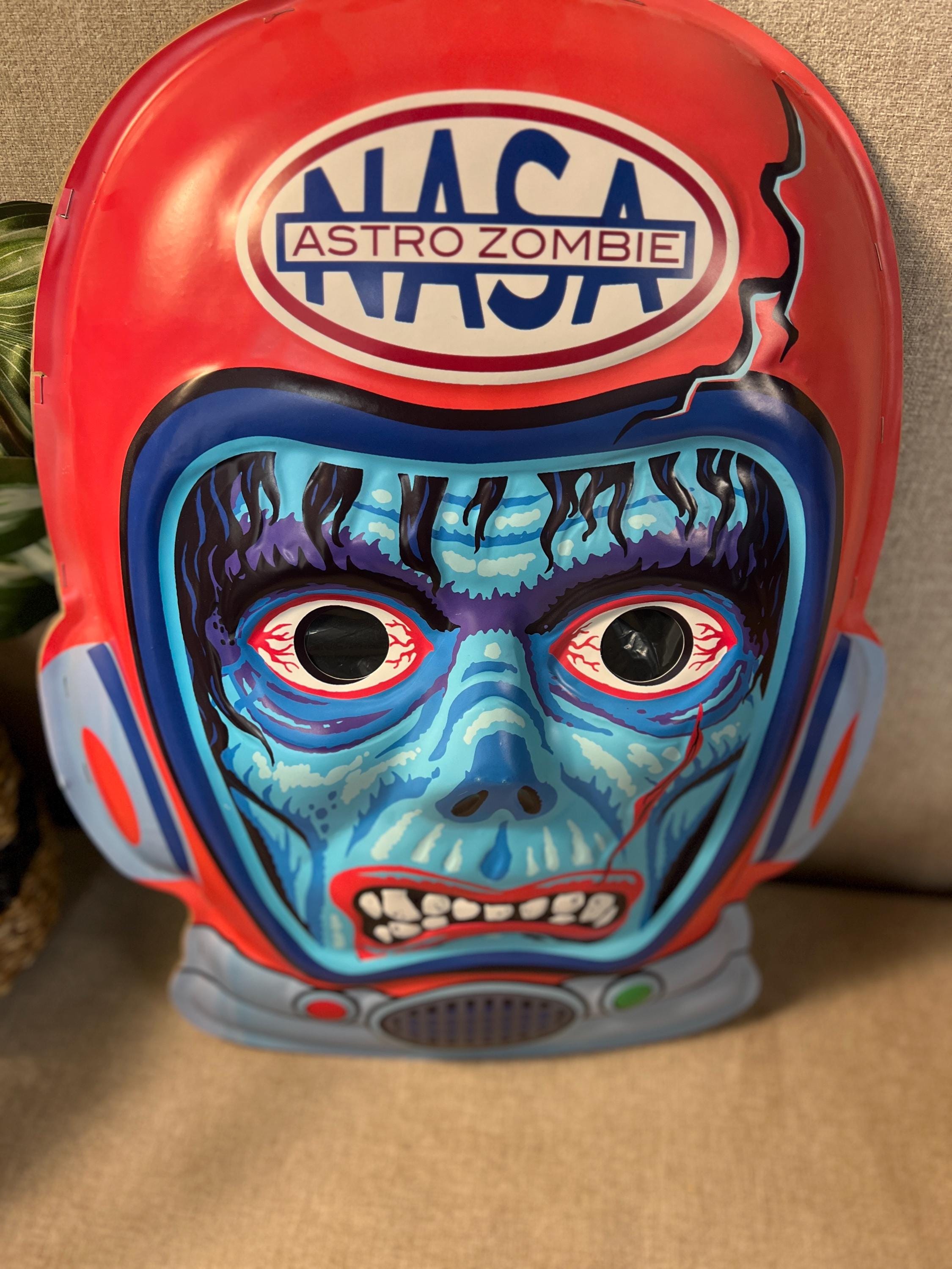 Ghoulsville Horror Decor Giant NASA Radioactive Astro Zombie
