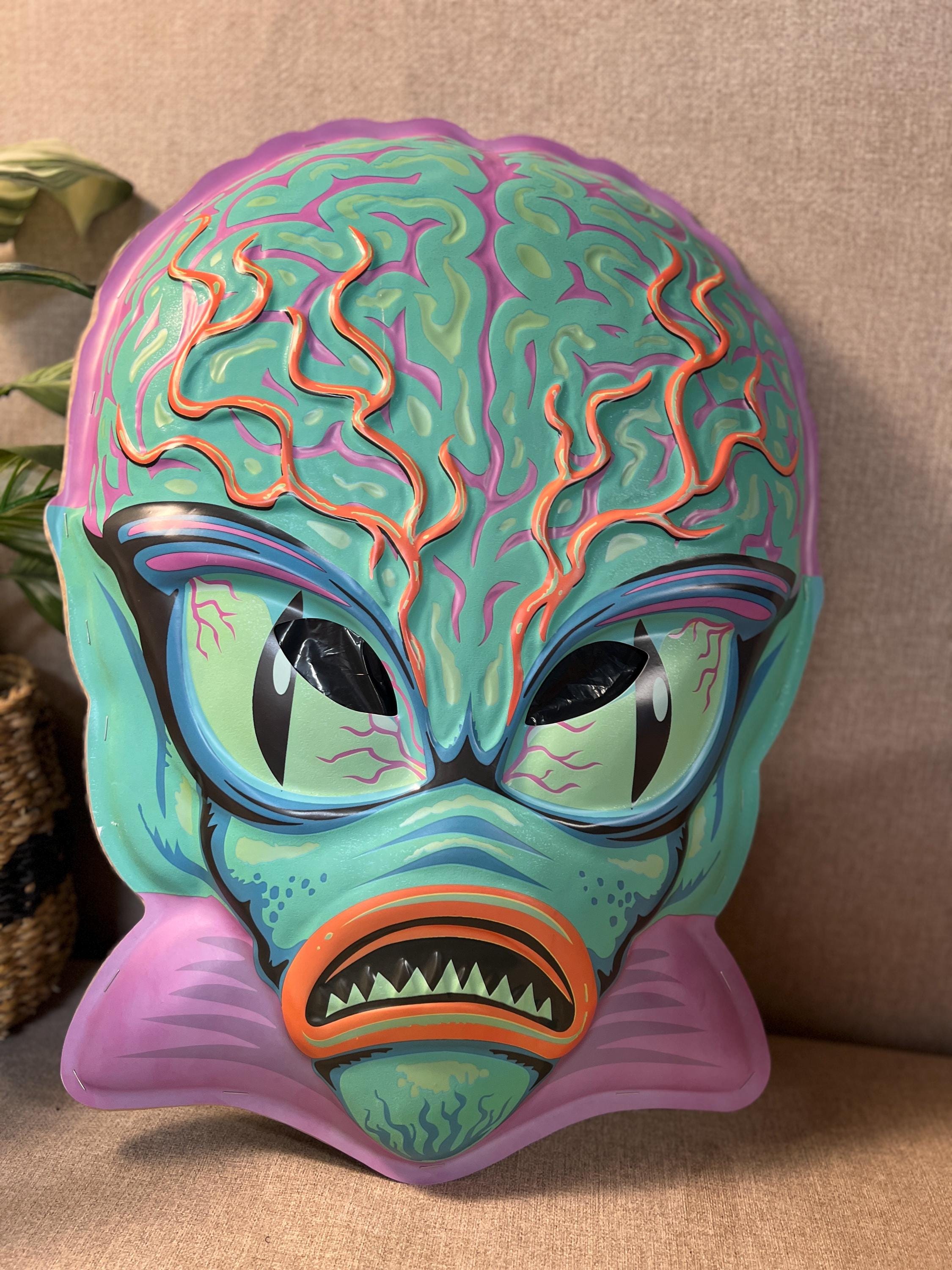 Retro-a-go-go! Ghoulsville  Space Invader Giant 3D Mask