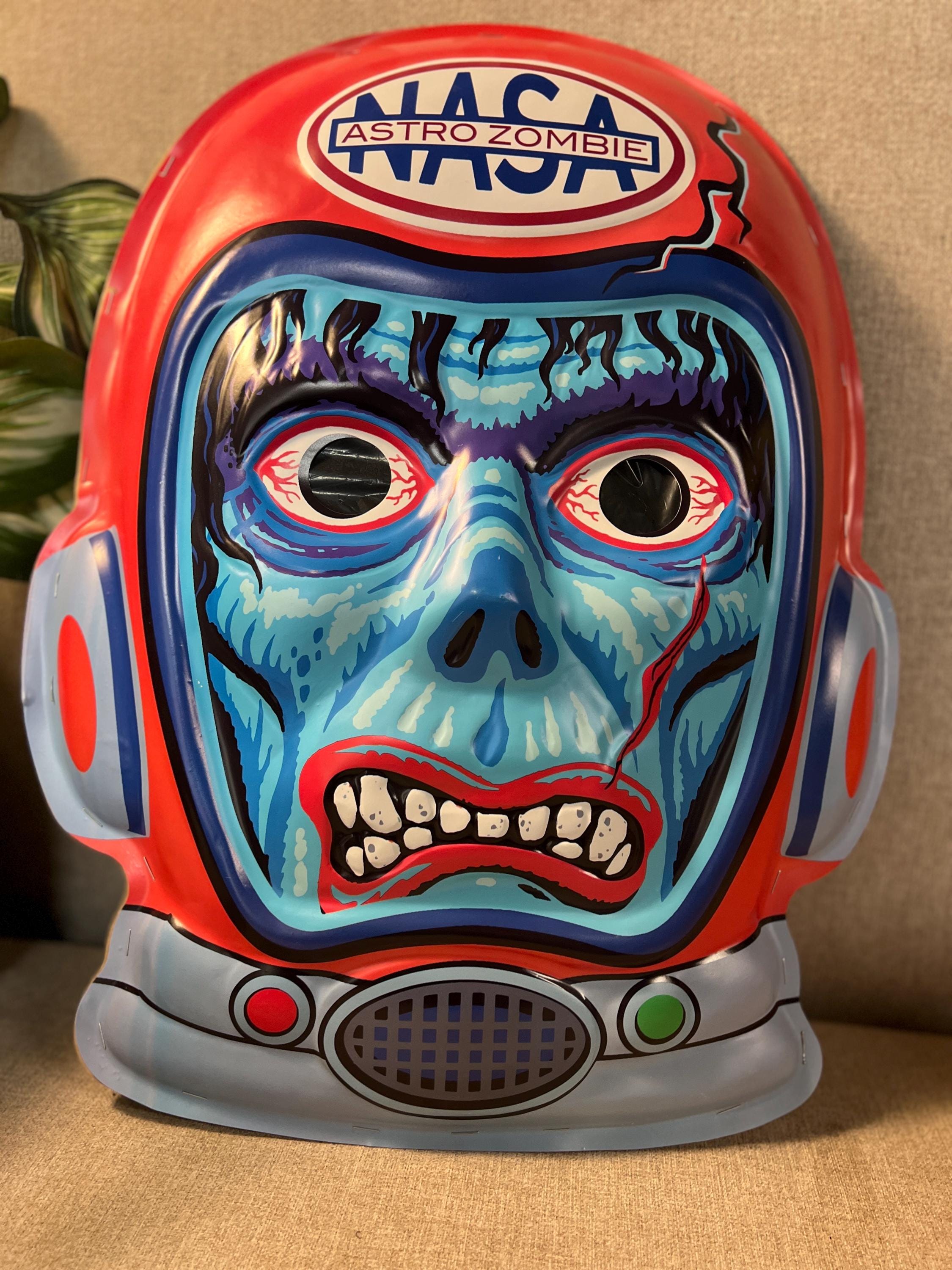 Ghoulsville Horror Decor Giant NASA Radioactive Astro Zombie