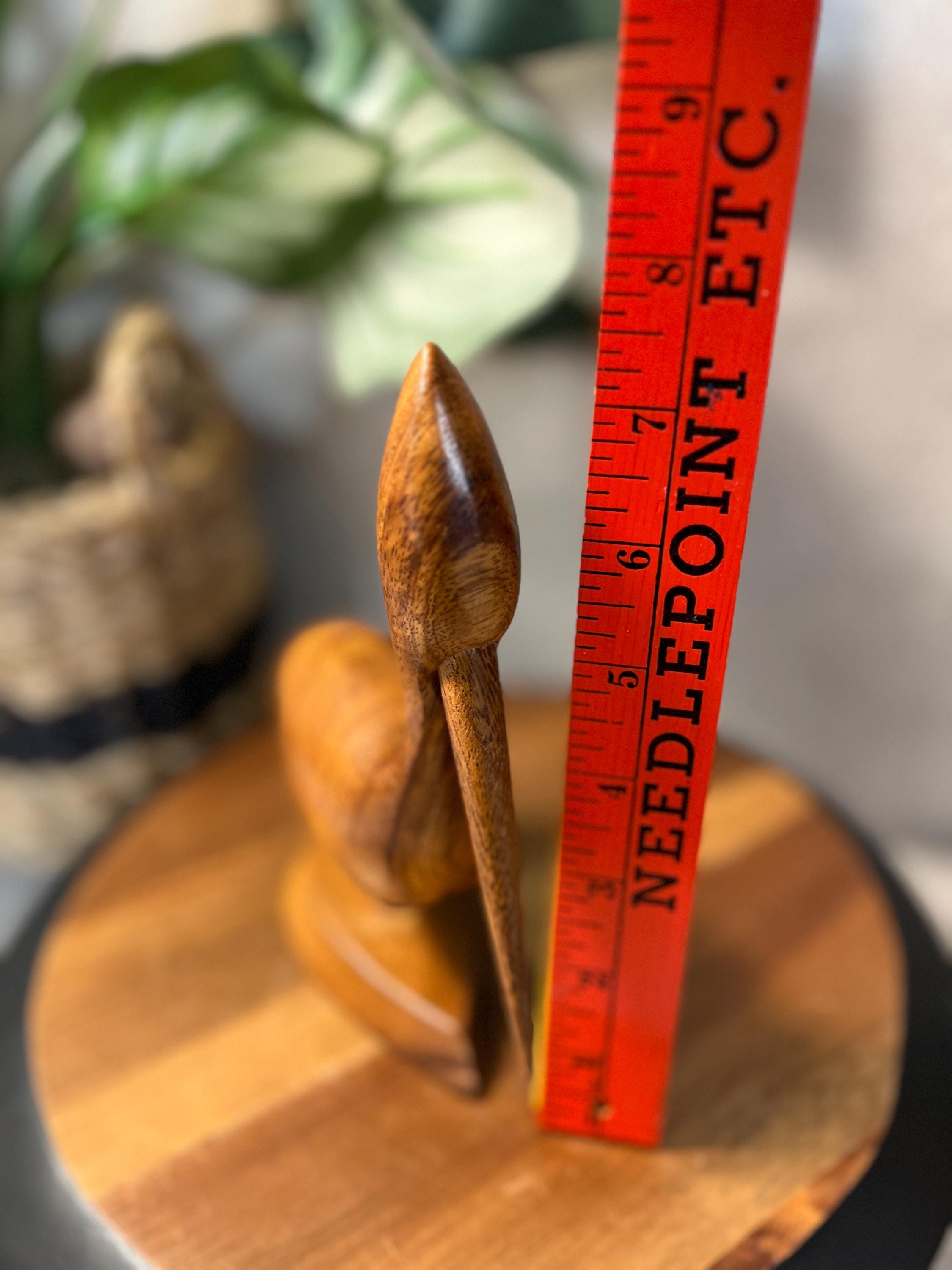 Vintage Hand Carved Wooden Shorebird