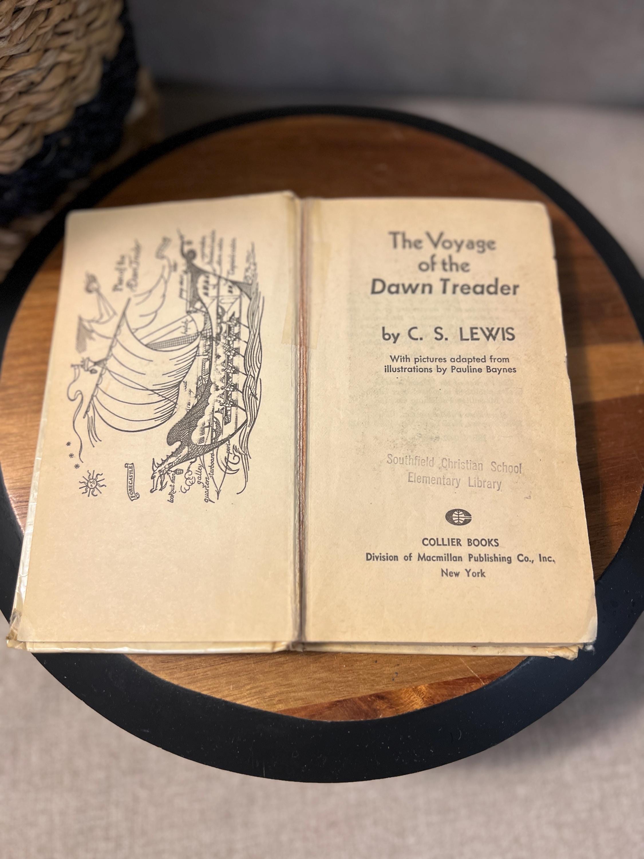 The Voyage Of The Dawn Treader C. S. Lewis Macmillan Pub. 1952
