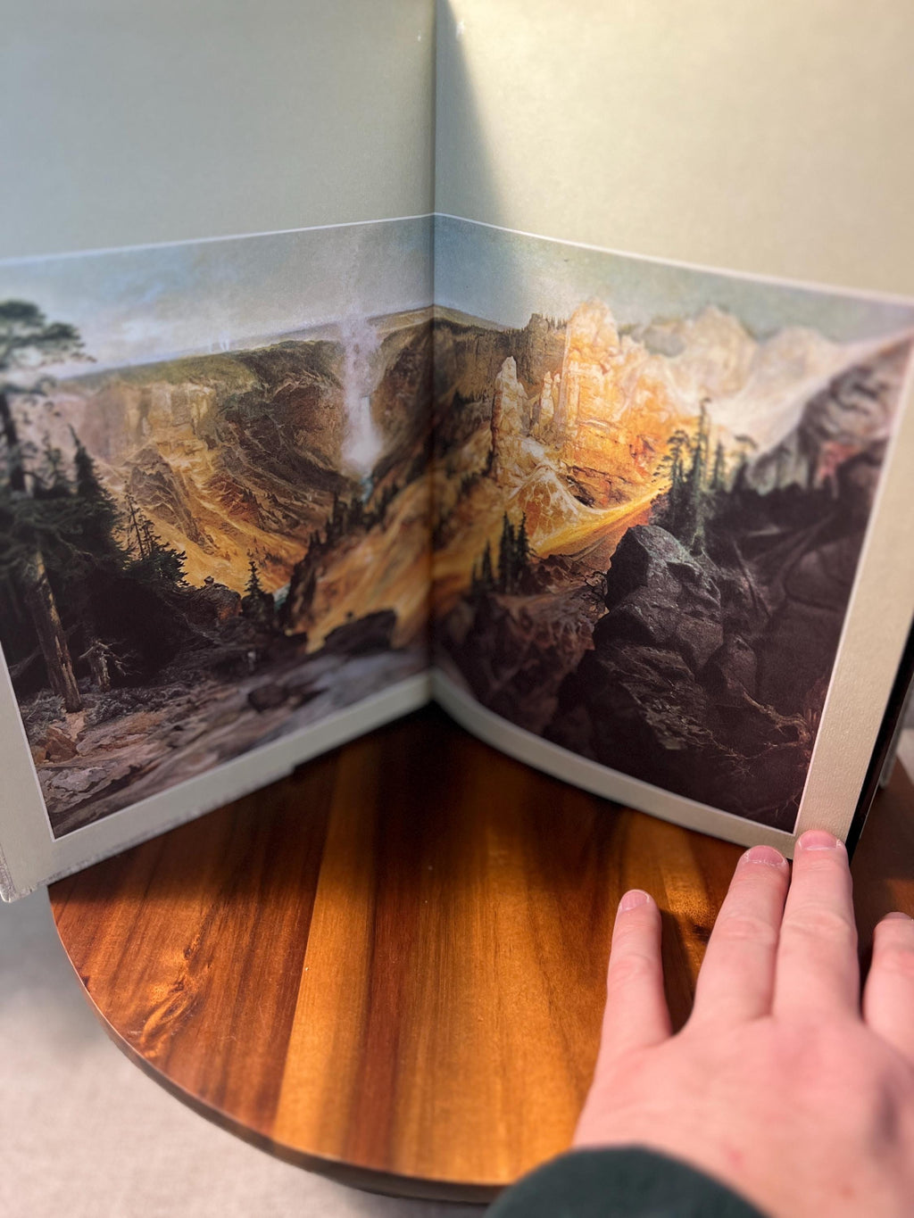 The New America's Wonderlands Our National Parks National Geographic 1975 w/ Map