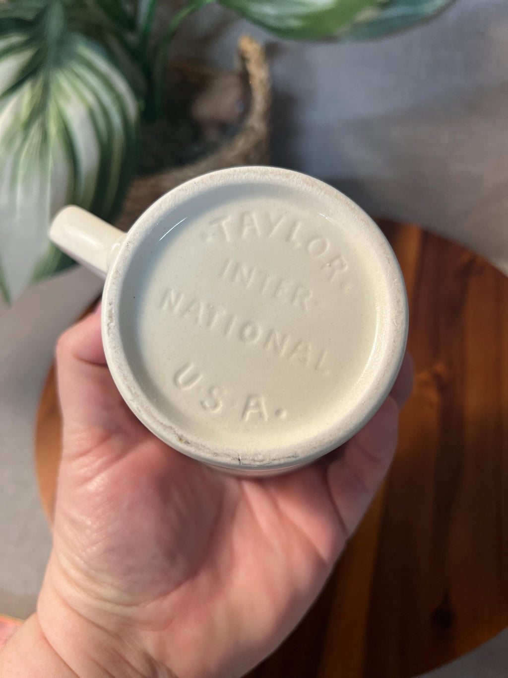 Vintage Coffee Mug “I Love You  Valentine's Gift Taylor International USA