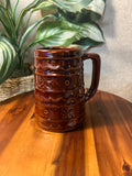 Vintage MARCREST Daisy Dot Stoneware German Beer Mug Stein USA