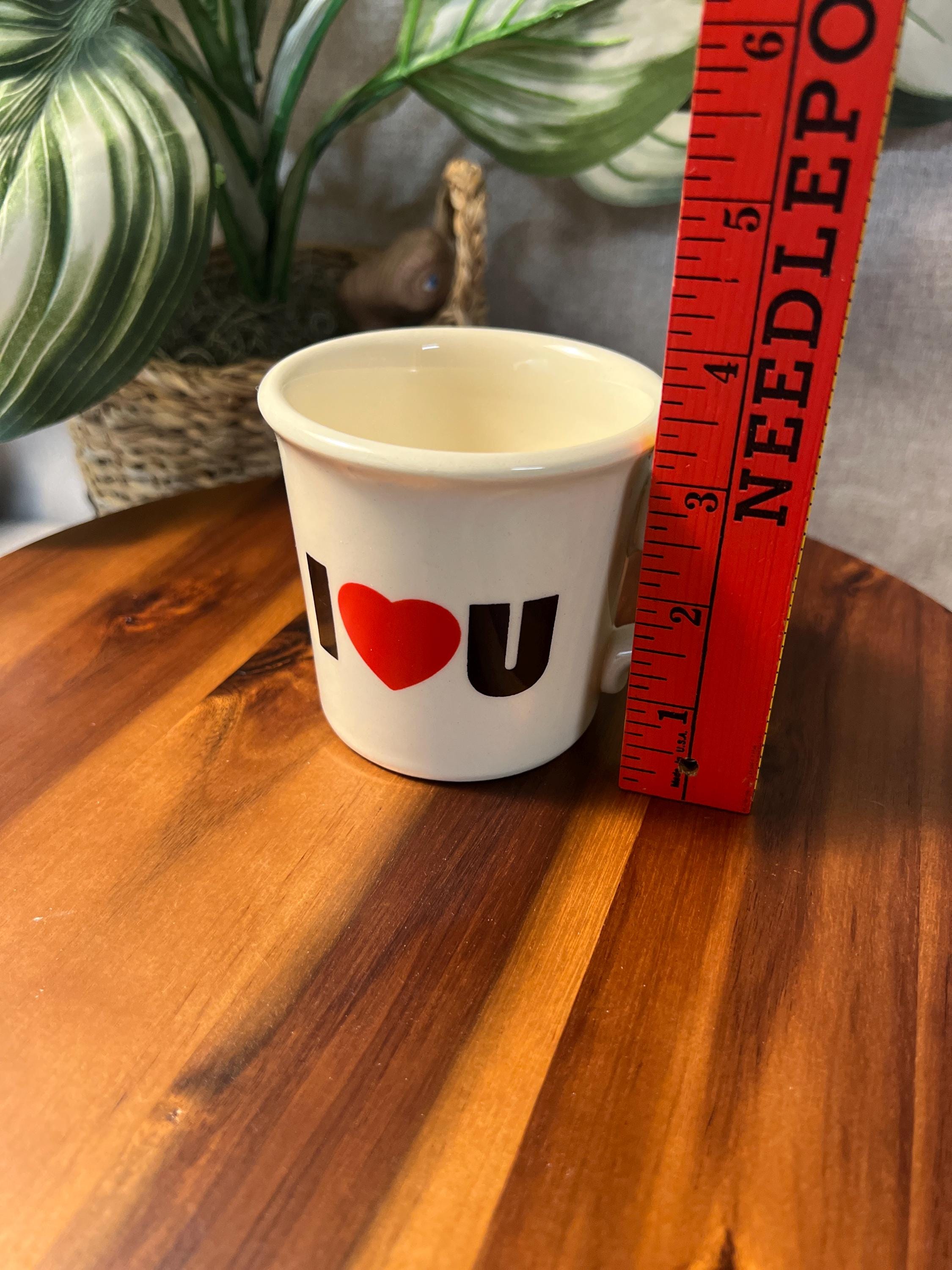 Vintage Coffee Mug “I Love You  Valentine's Gift Taylor International USA