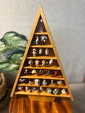 Hallmark Shadow Box Memory Tree Miniature Christmas Ornaments Display Vtg