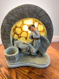 Vintage 1950s Bull and Matador TV Lamp Melrose Lamp Co.