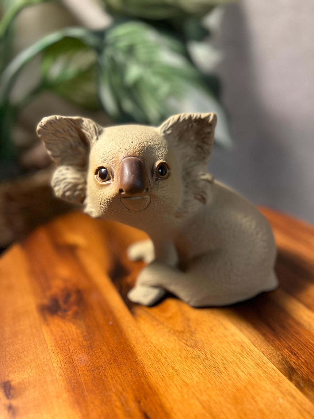 Vintage Freeman McFarlin Pottery KOALA BEAR Figurine Signed R. HETRICK #461
