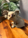 Vintage Freeman McFarlin Pottery KOALA BEAR Figurine Signed R. HETRICK #461