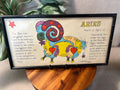 Vintage 1968 Margot Johnson ARIES The Ram Zodiac Astrology Horoscope Pop Art