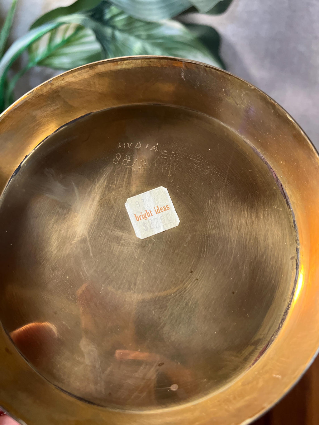 Vintage Small Brass Coal Bucket Scuttle W/Top Handle & Side Handles India