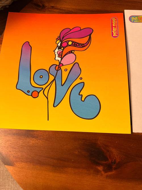 Peter Max Woodstock '94 Poster Cards  “Love