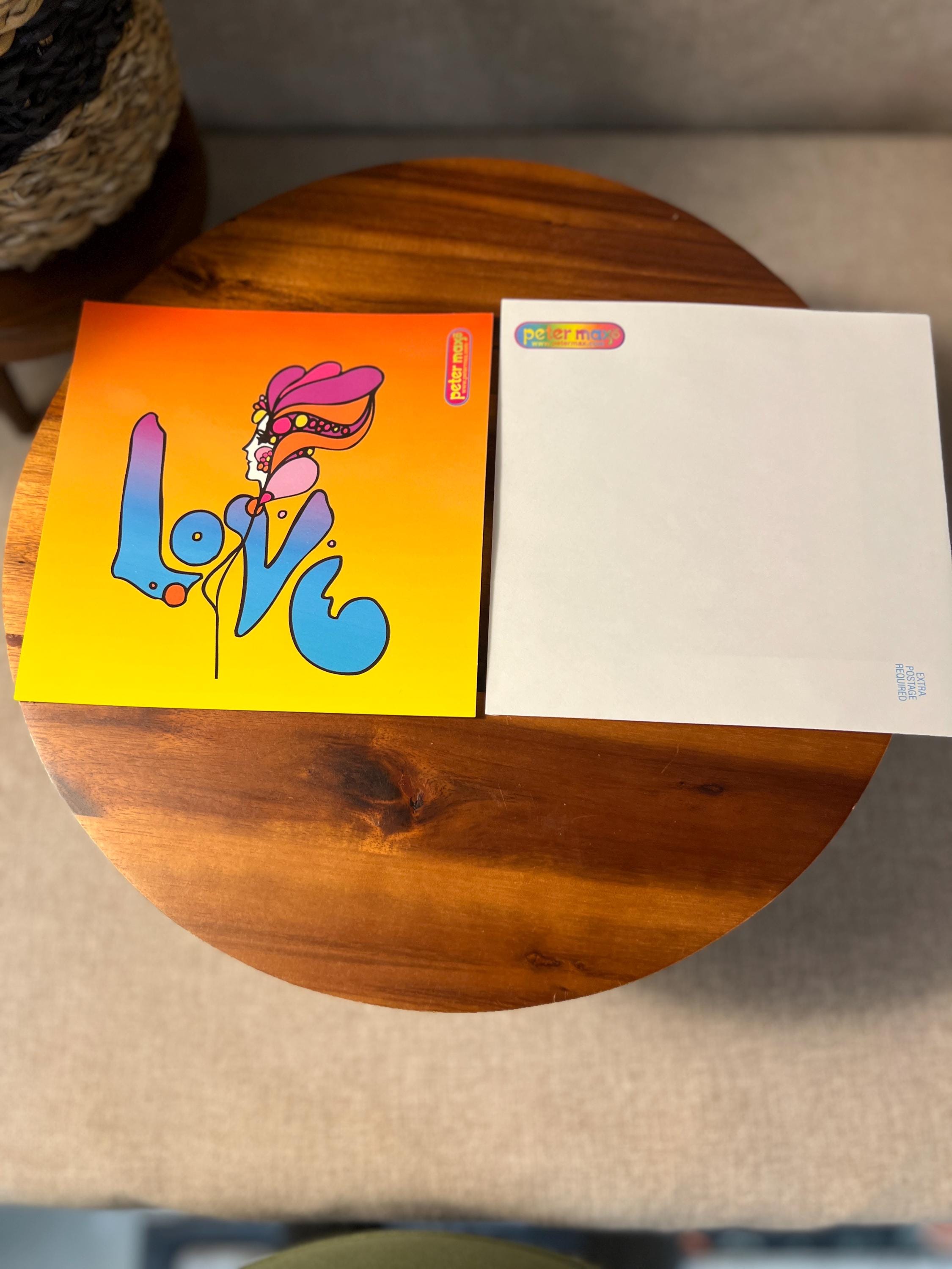 Peter Max Woodstock '94 Poster Cards  “Love
