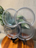 Vtg 70s MOD Dansk Clear Plastic Melamine Compartment Serving Tray Gunner Cyren