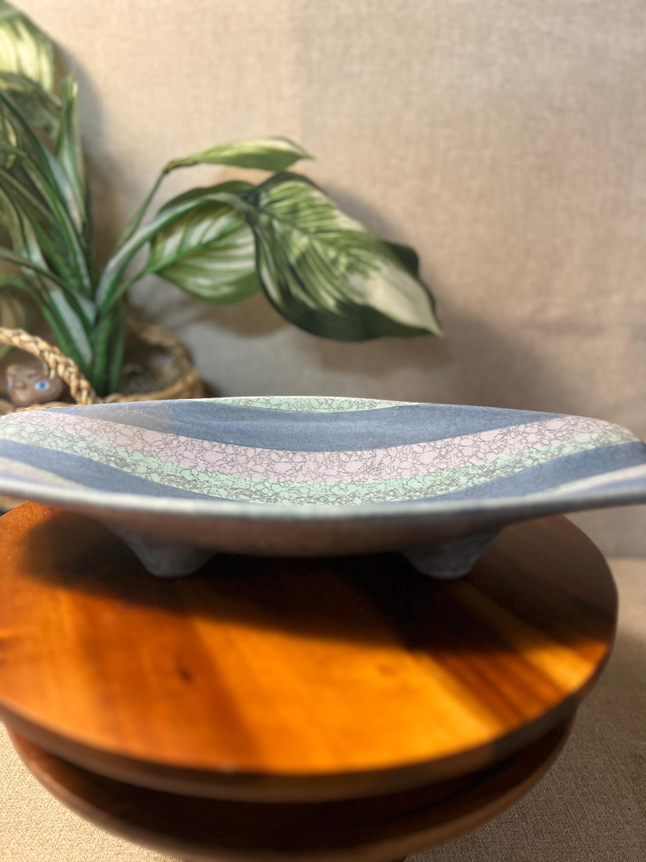 Madeline Originals California Console Bowl Ashtray MCM 14" Vintage