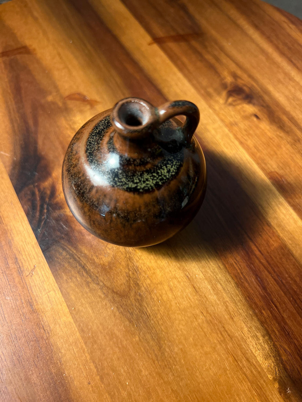 Miniature Stoneware Jug, Artist Signed