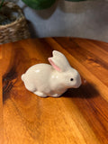 Vintage ceramic bunny rabbit figurine unmarked