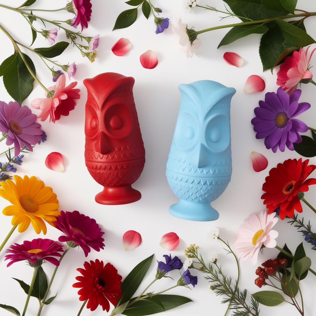 Viking owl fairy lamp inspired keychain and figures