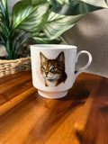 Bavaria Schumann Arzberg  Germany Cat Coffee Cup, Cat Lovers, Collector