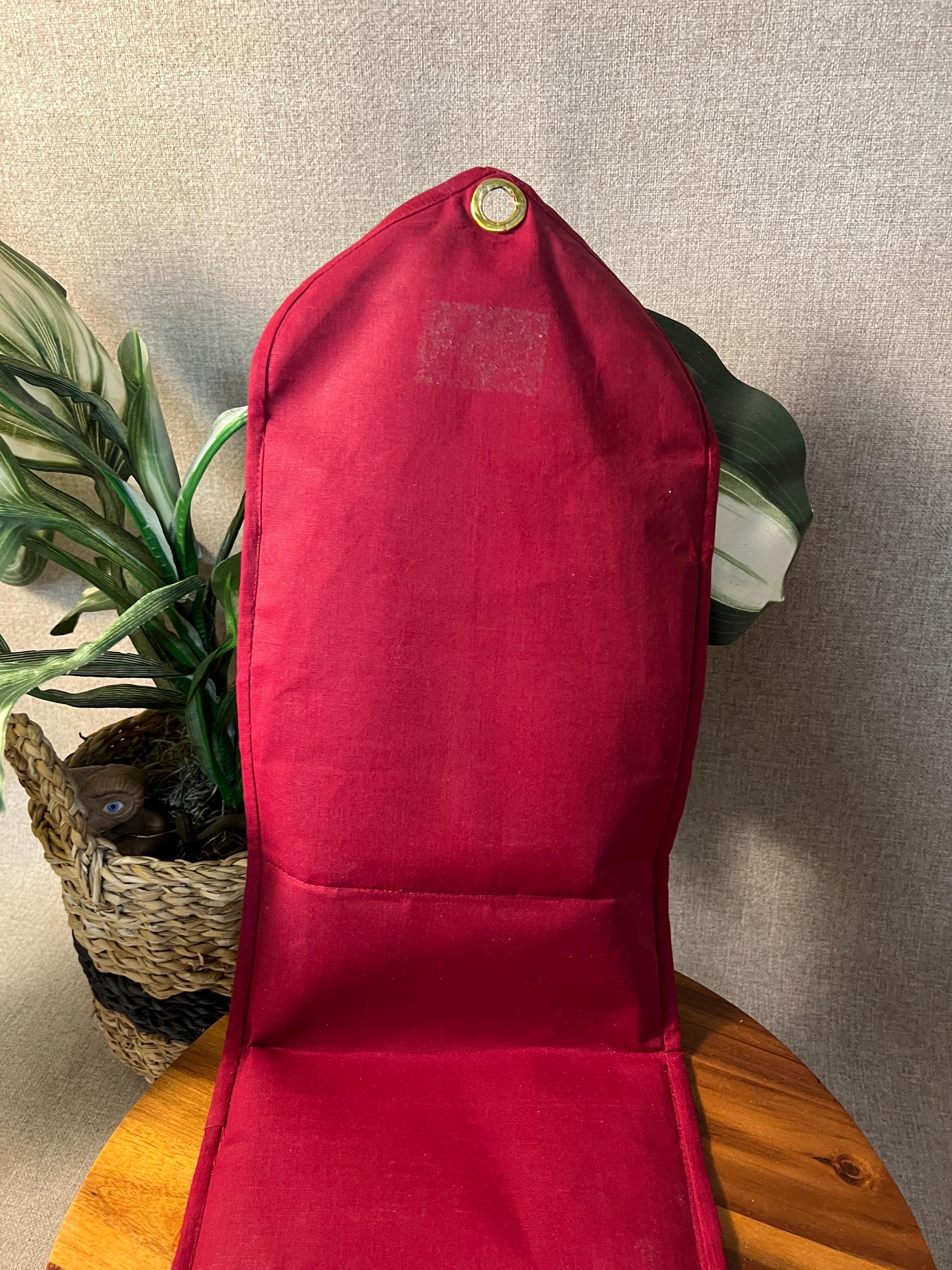 1960s Scandinavian Hanging Card Holder — Wall Organizer for Mail, Books & Toys