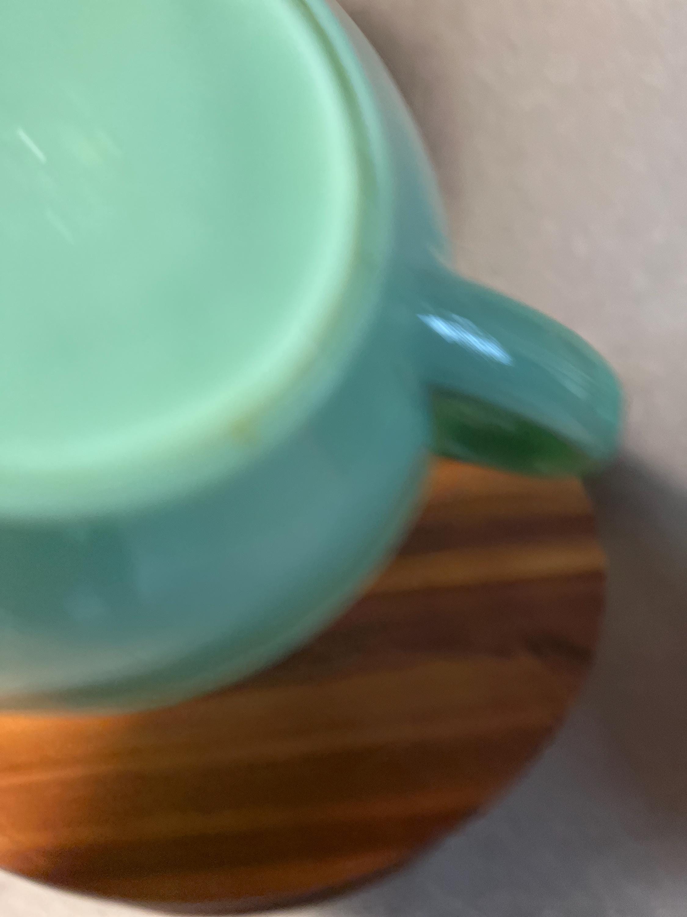 Vintage Fire-King Jadeite Batter Bowl, 9.5 Mixing Bowl