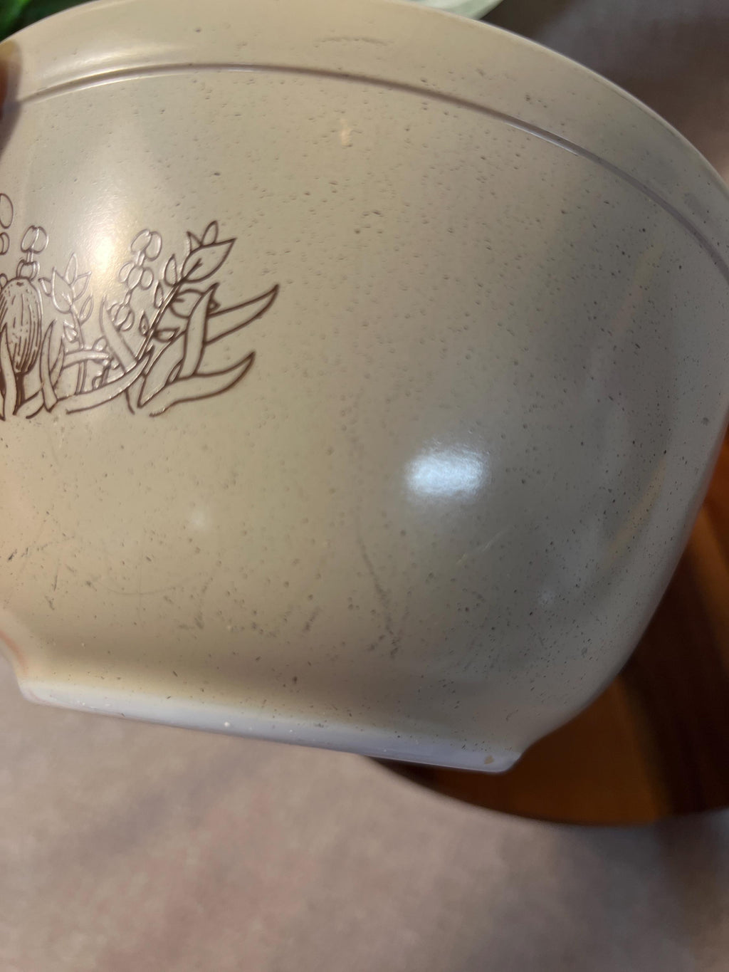 VTG Pyrex Foraging Fancies Mushroom Nesting Mixing Bowl 402 1.5qt