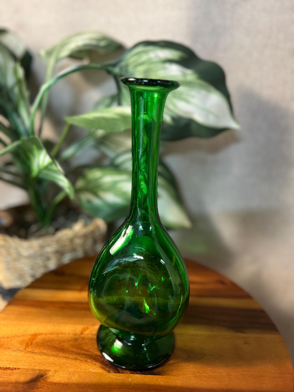 Vintage Empoli Italy Genie Bottle Decanters withy Stopper will include orb pictured