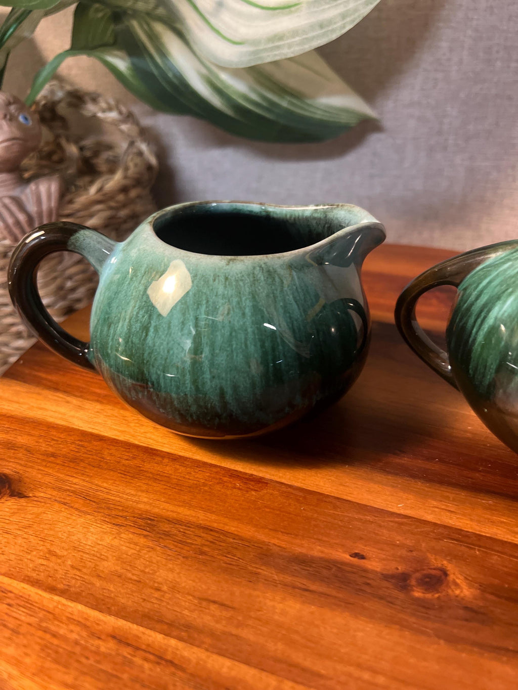 Blue Mountain Pottery Sugar and Creamer