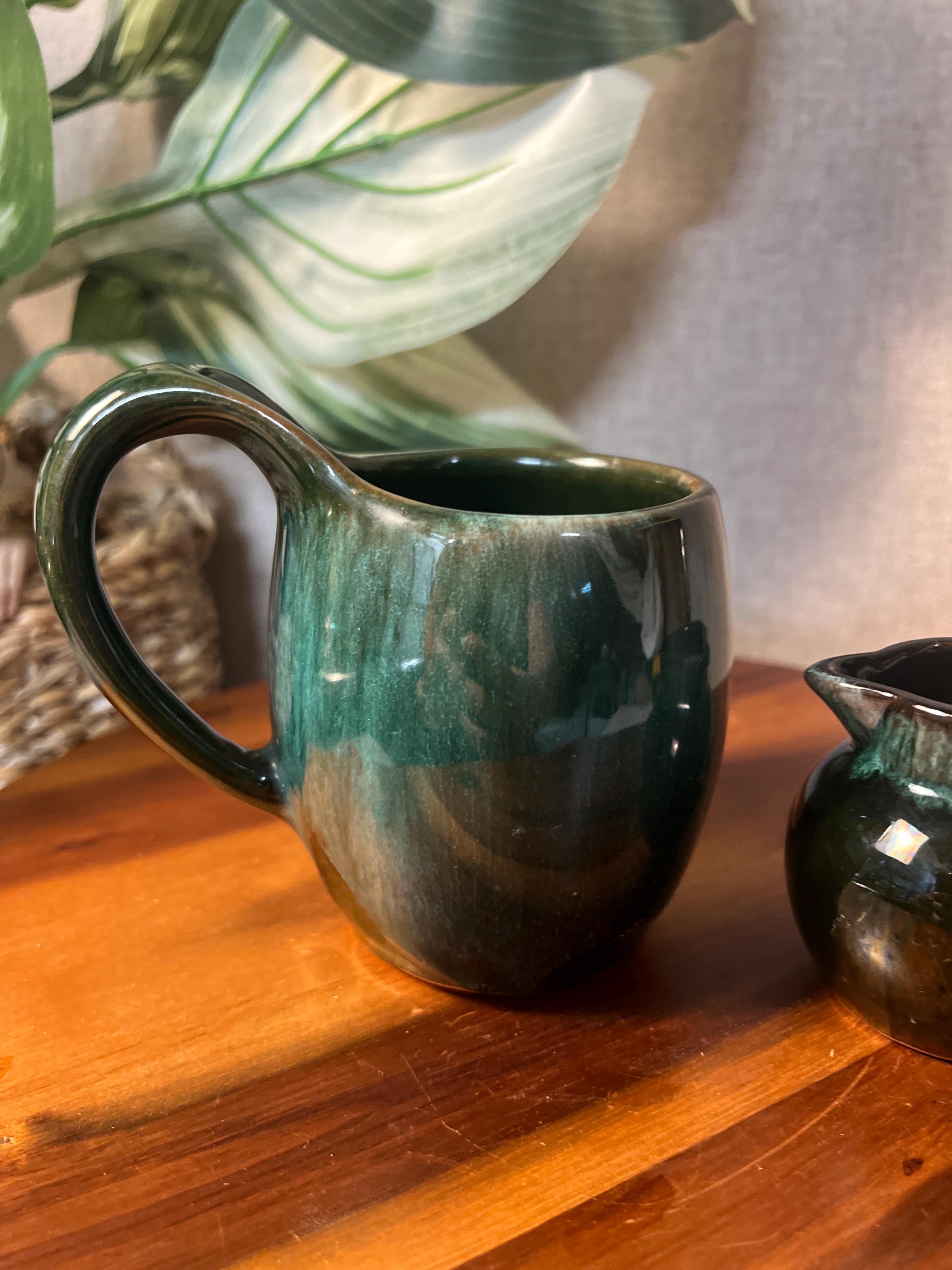 Handmade Pottery Pitcher and Mug