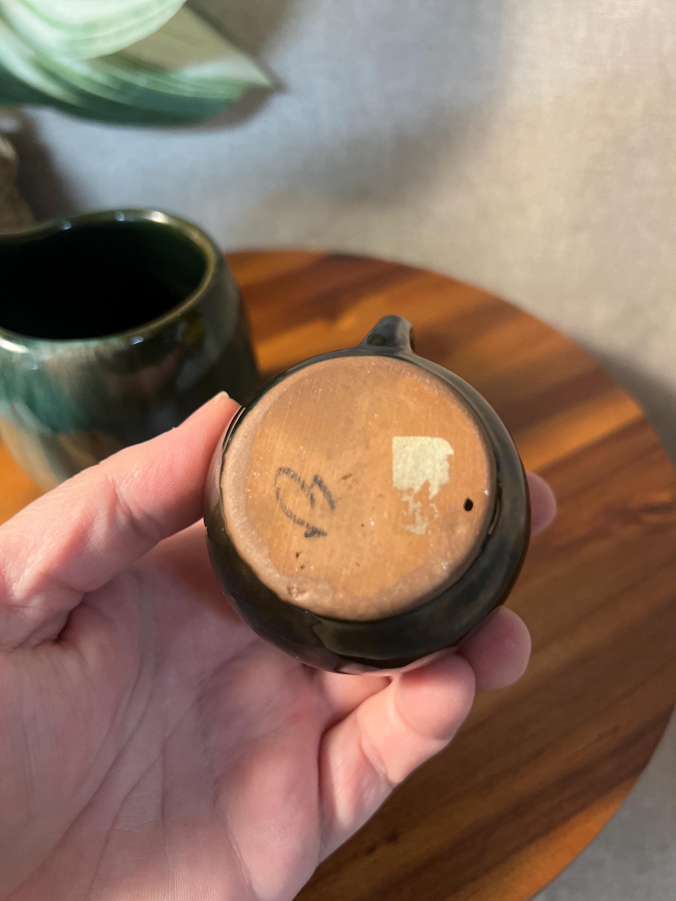 Handmade Pottery Pitcher and Mug