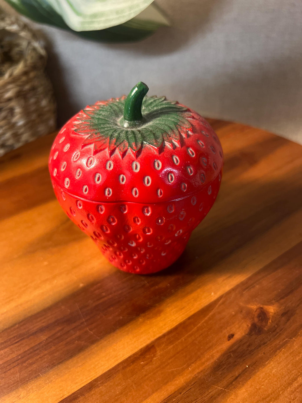 Hazel Atlas Strawberry Jam Jar