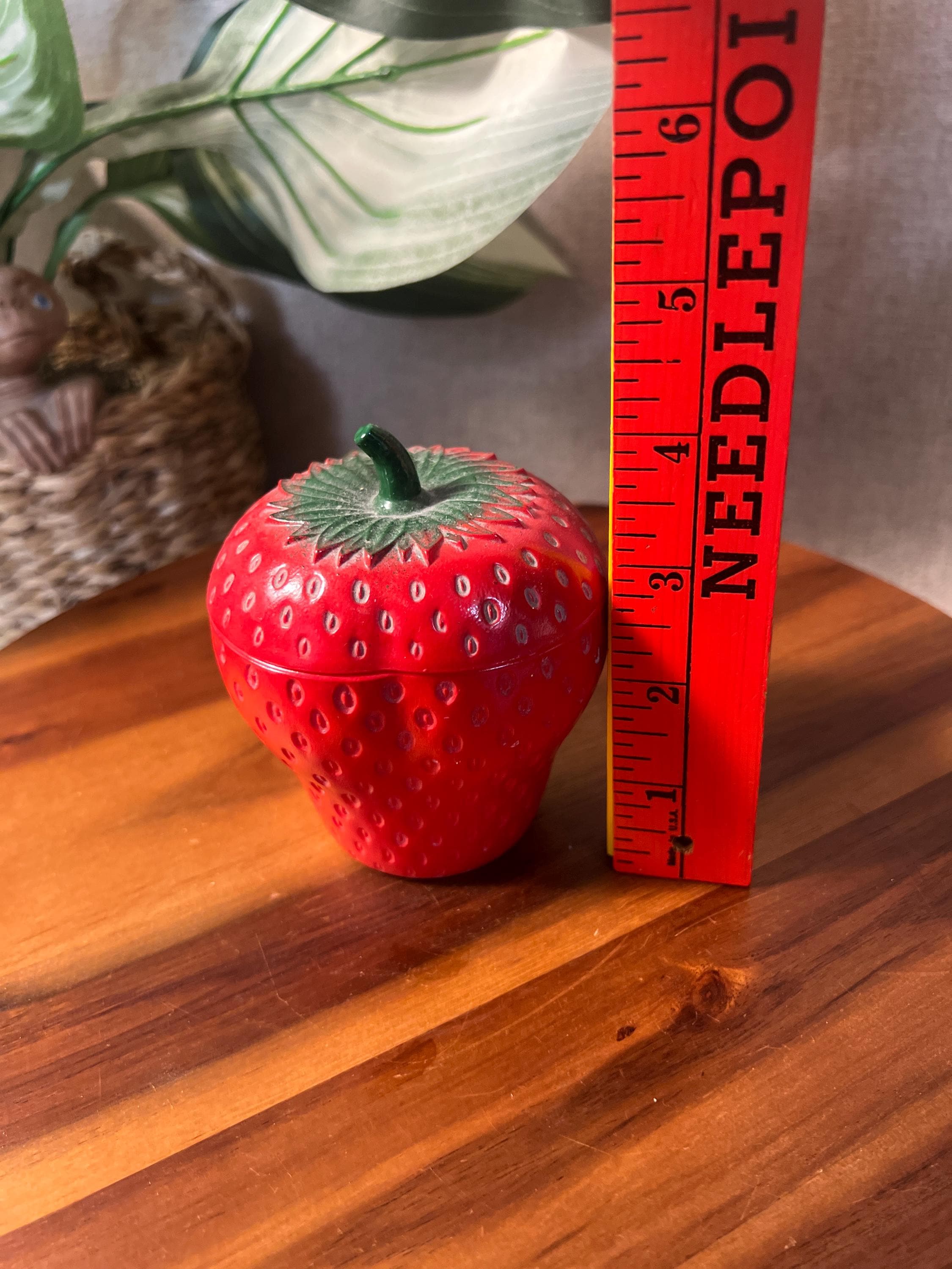 Hazel Atlas Strawberry Jam Jar