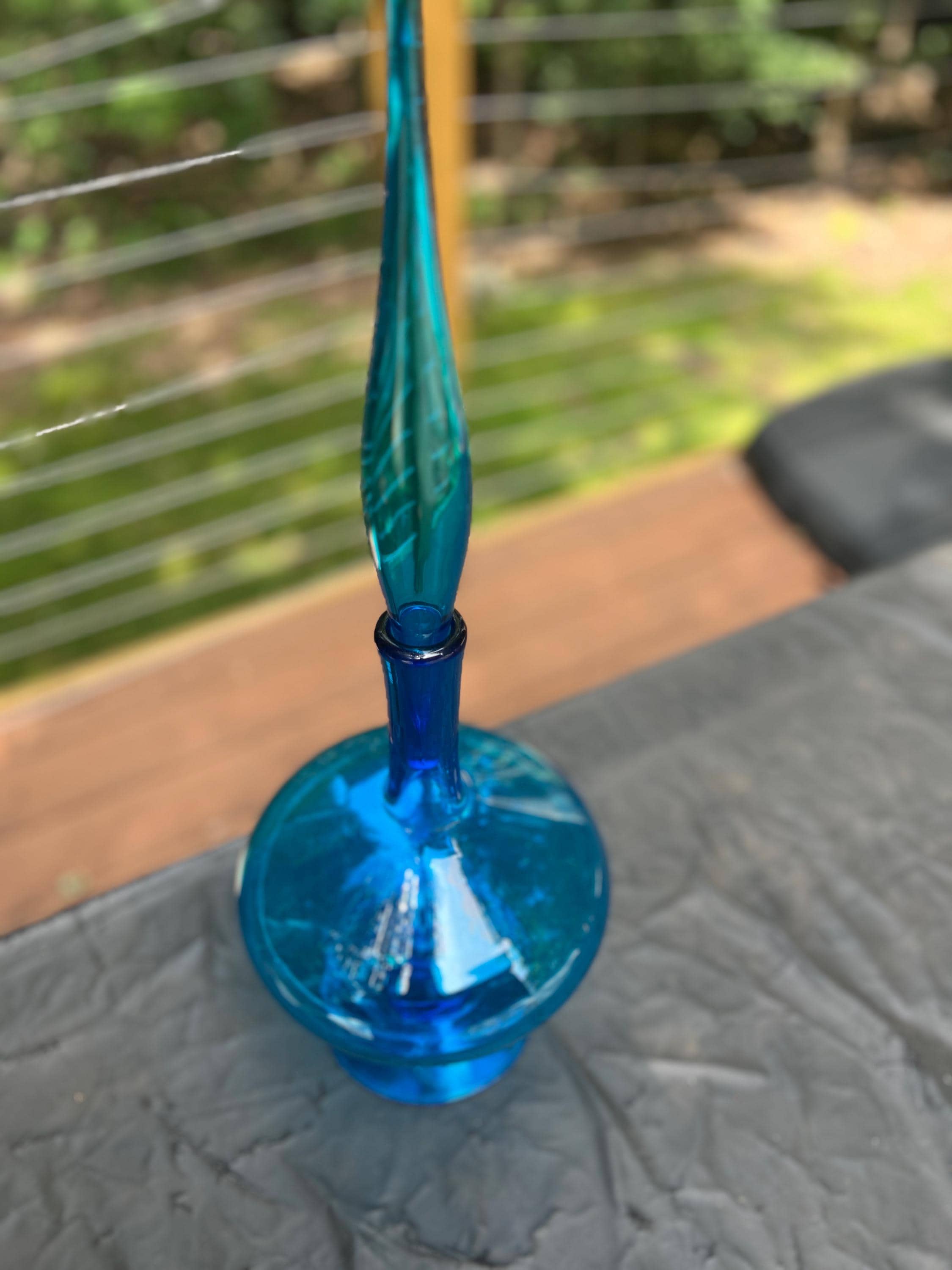 Blenko 6212 Decanter with Flame Stopper