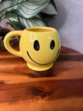 Vintage McCoy pottery happy face mug