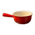 LE CREUSET #21 Oven Safe Ceramic Ramekin (Flame Red) EUC never used