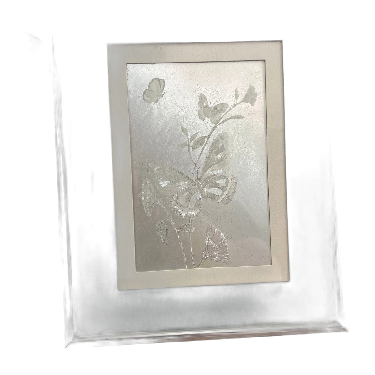 Manifestations Gold Butterfly Framed Wall Art Optical Illusionary Authentic
