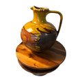Mid Century Royal Haeger Pottery Earth Wrap Large Jug Pitcher