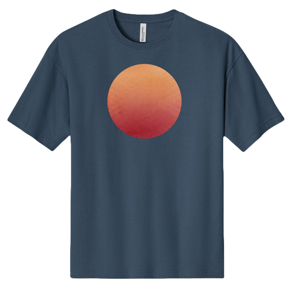 Gradient sun tee in vintage denim — Owl and Twig Vintage