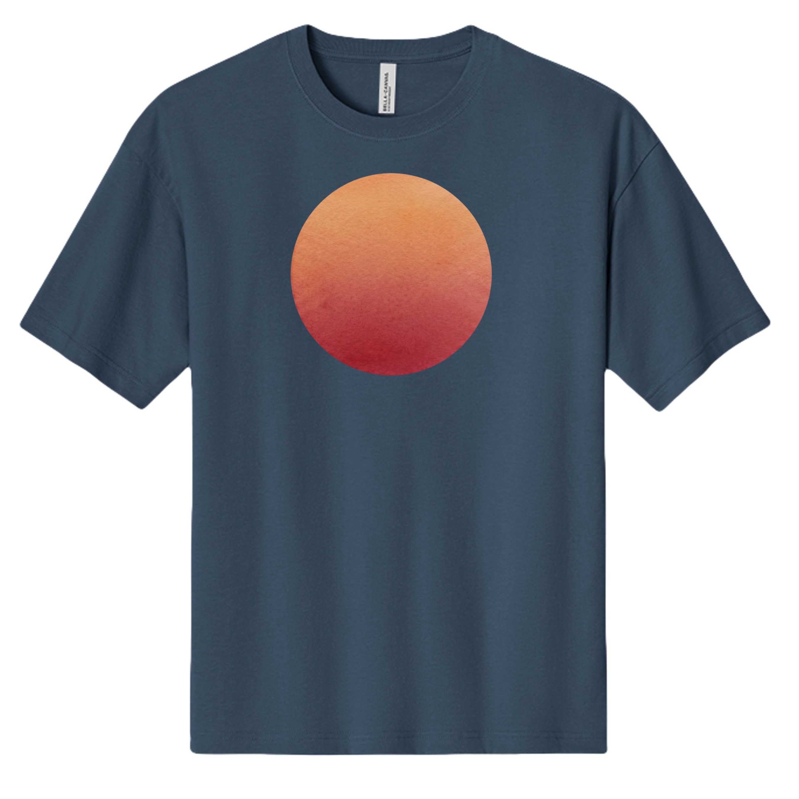 Gradient sun tee in vintage denim — Owl and Twig Vintage