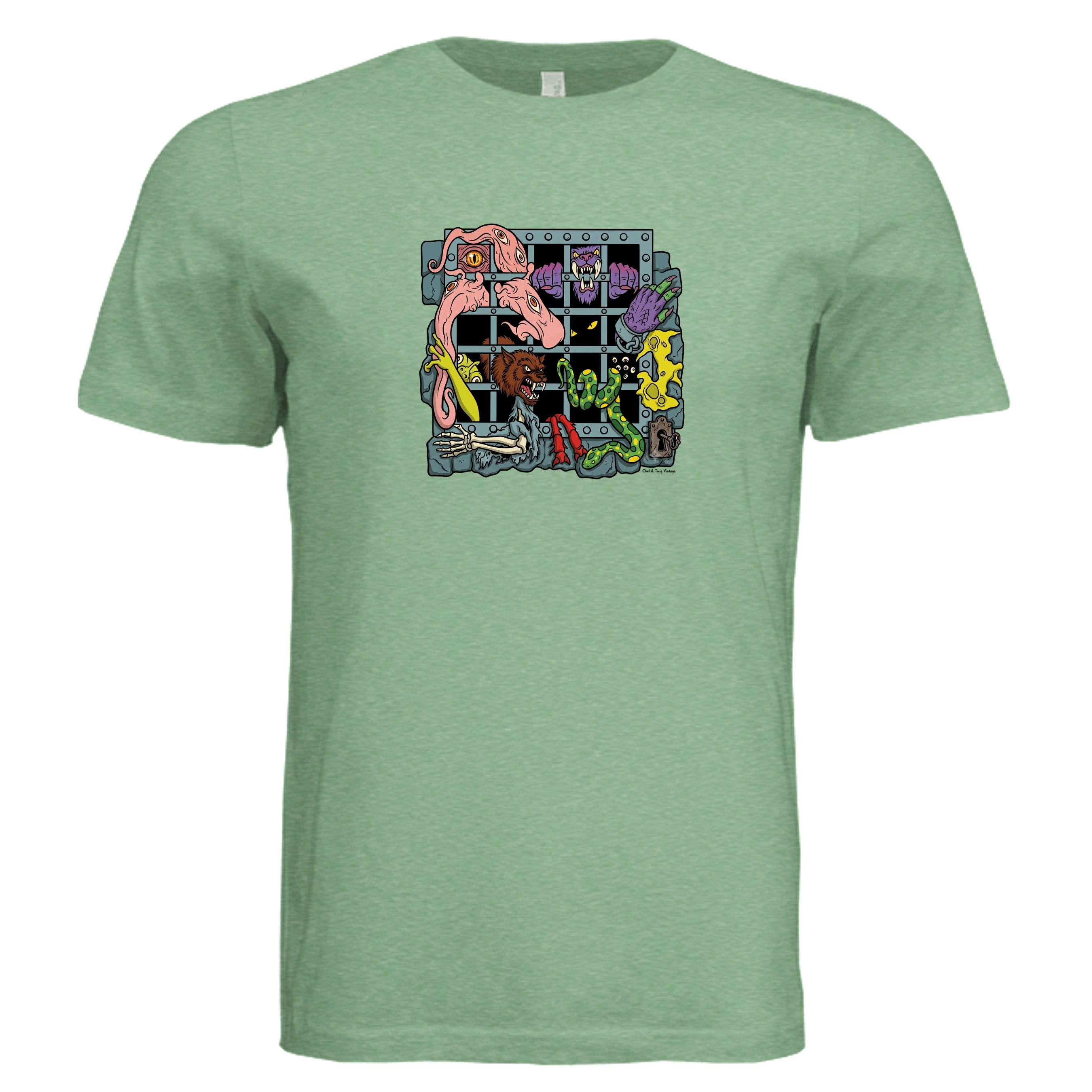 GREEN TRIBLEND - 3413C - FRONT