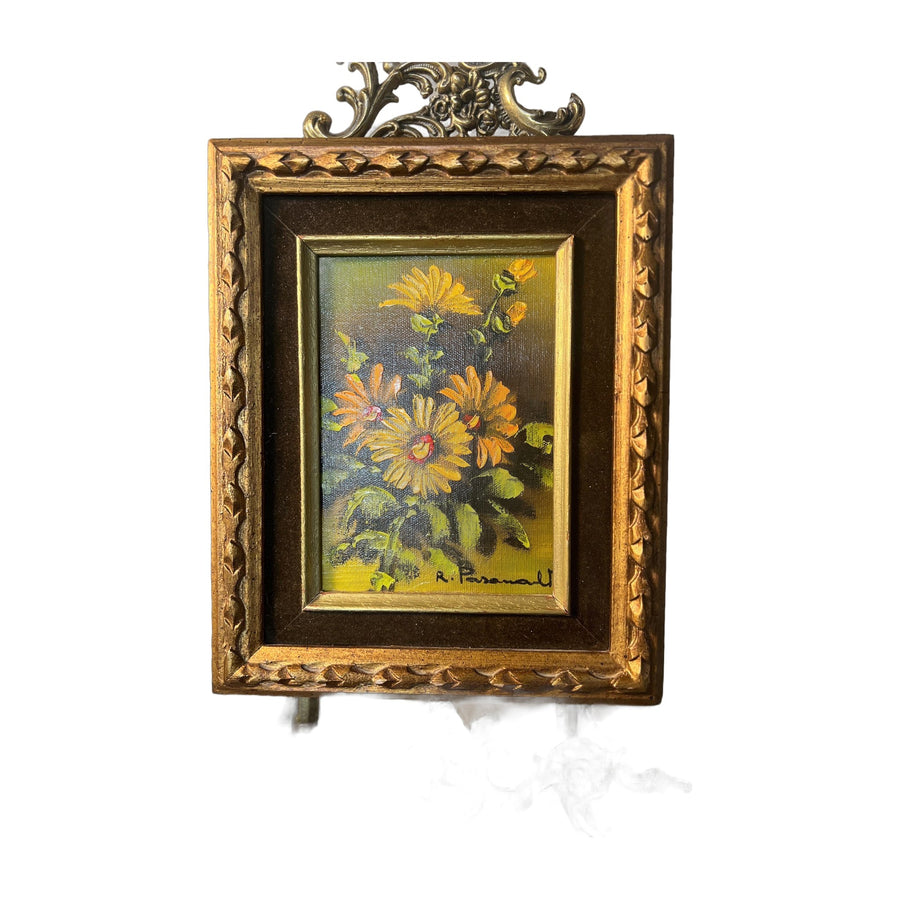 Sunflowers Still Life, Signed Original Painting