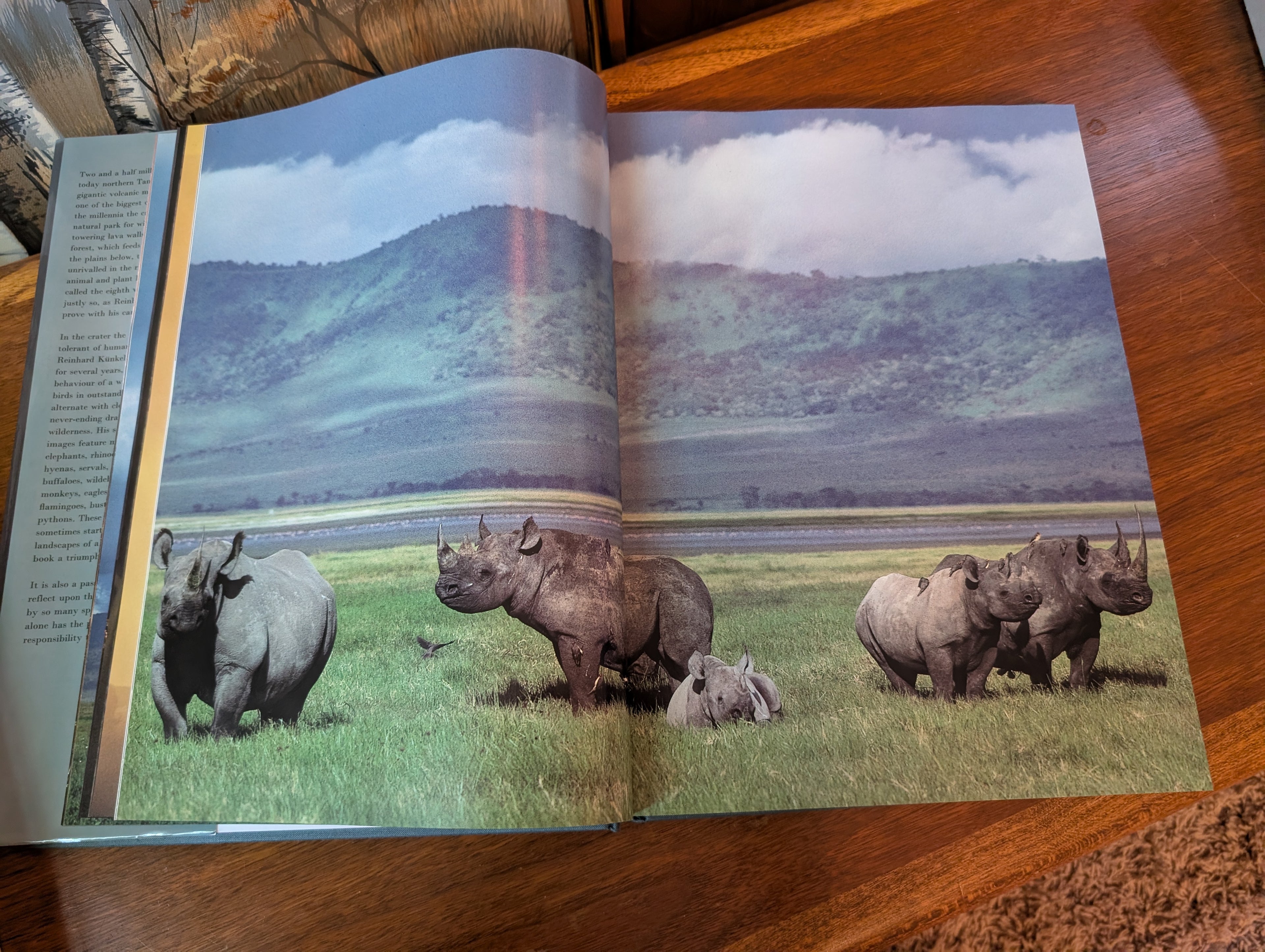 Ngorongoro by Reinhard Kunkel, First US Edition