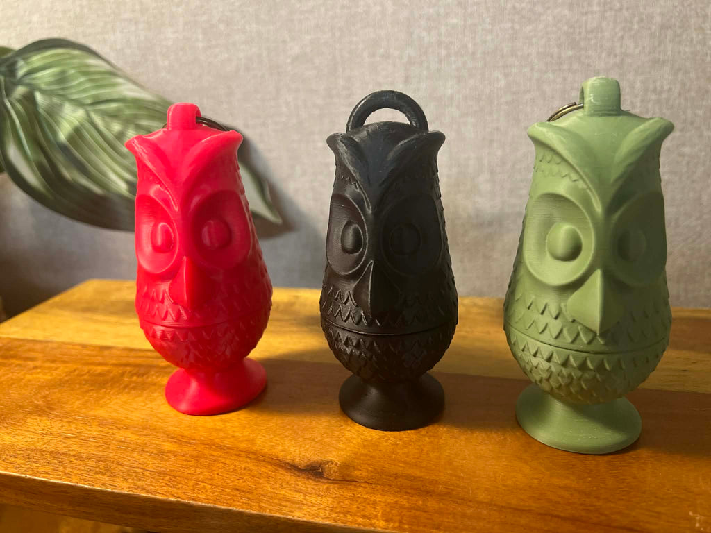 Owl stash box in multiple colors — Owl and Twig Vintage