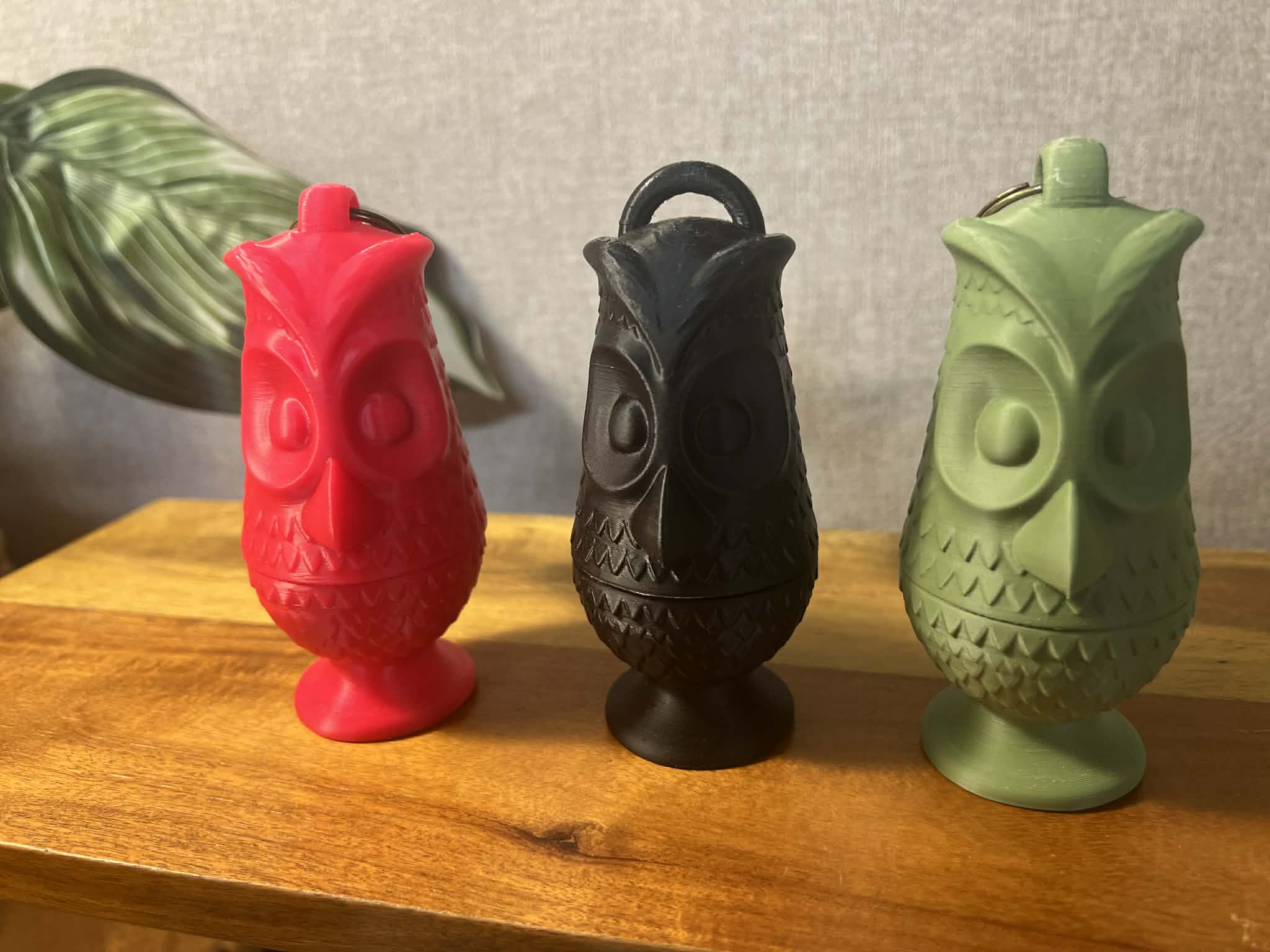 Owl stash box in multiple colors — Owl and Twig Vintage
