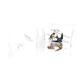 Vintage Wooden Professionally Framed Botanical Bird Prints Wall Art set of 2